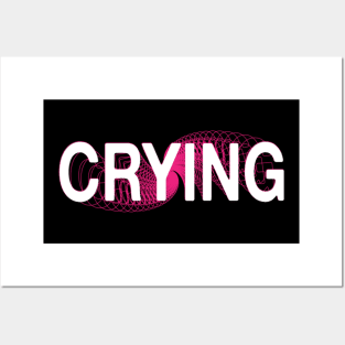 crying Posters and Art